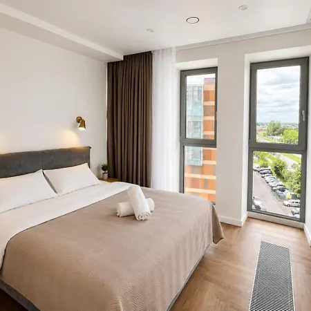 Apartment Bright & Cozy With Ac And Balcony I Cohost Kaunas